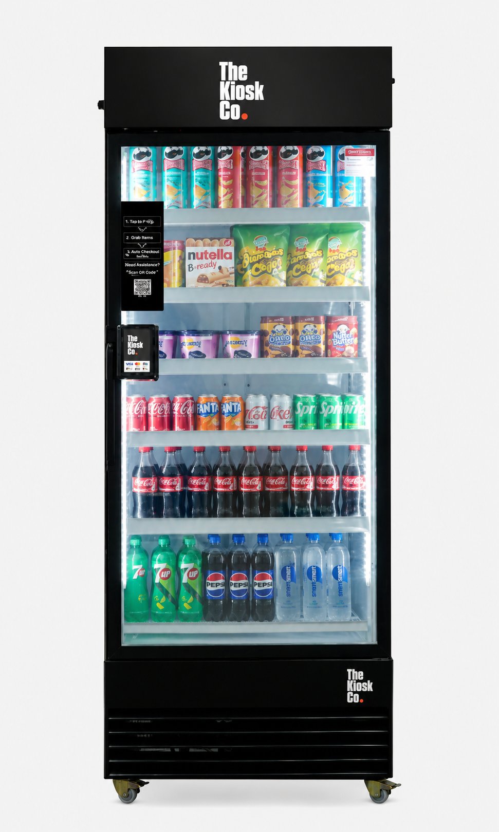 The Kiosk Co. mixed snacks and drinks vending machine